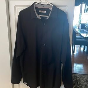 Tommy Bahama Linen long sleeve shirt XL in Black